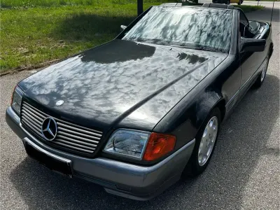 Gebraucht Mercedes SL300 231 PS (169 kW) 1992 Schwarz Cabrio