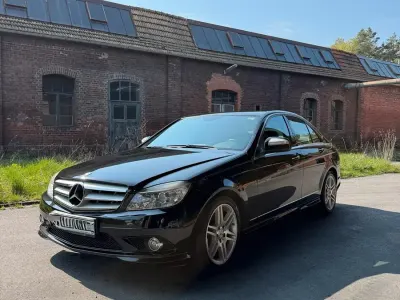Brugt Mercedes C230 AMG line 204 HK (150 kW) 2008 Sort Sedan