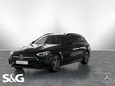 Gebraucht Mercedes C220 AMG 200 PS (147 kW) 2021 Unilack schwarz Kombi