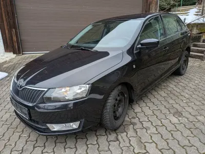 Używany Skoda Rapid Drive 90 KM (66 kW) 2015 Czarny Hatchback