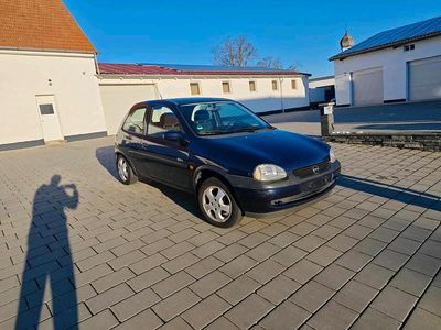 Gebraucht Opel Corsa 65 PS (47 kW) 2001 Blau Kleinwagen