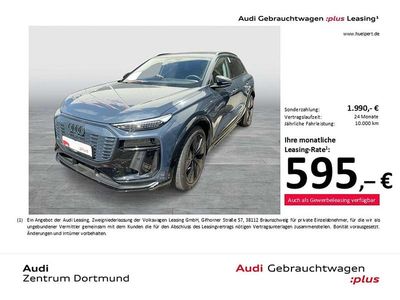 Gebraucht Audi Q6 e-tron S-Line 284 kW (387 PS) 2025 Plasmablau metallic SUV
