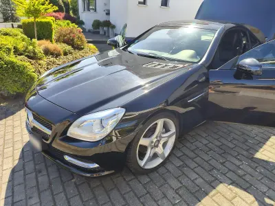Usata Mercedes SLK200 184 CV (135 kW) 2011 Nero Cabrio