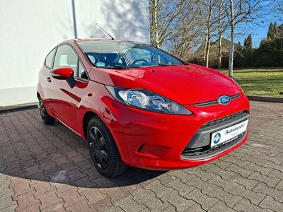 Gebraucht Ford Fiesta Trend 60 PS (44 kW) 2010 Rot Kleinwagen