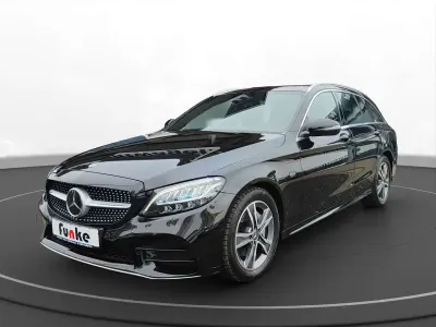 Gebraucht Mercedes C200 AMG line 184 PS (135 kW) 2019 Schwarz Limousine