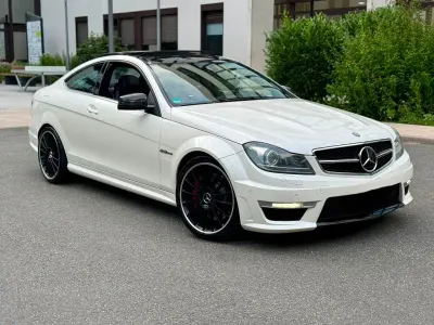 Gebraucht Mercedes C63 AMG AMG 457 PS (336 kW) 2012 Weiß Coupé