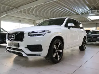 Gebraucht Volvo XC90 R-Design 235 PS (172 kW) 2018 Ice white, solid / solid SUV