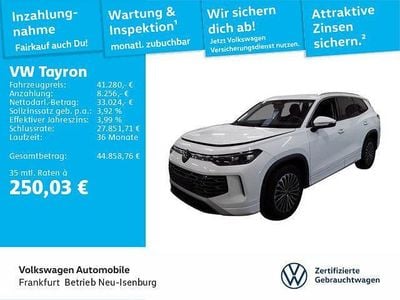 Gebraucht VW Tayron Elegance 150 PS (110 kW) 2025 Pure white SUV