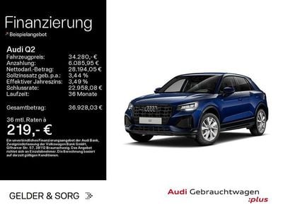 Second-hand Audi Q2 Advanced 190 CP (139 kW) 2025 Albastru SUV