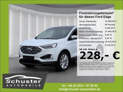 Gebraucht Ford Edge Titanium 238 PS (175 kW) 2020 Weiß SUV