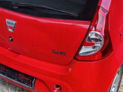 Usata Dacia Sandero 75 CV (55 kW) 2009 Rosso Berlina