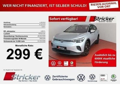 Nuova VW ID.4 Pro 210 kW (286 CV) 2026 Argento SUV