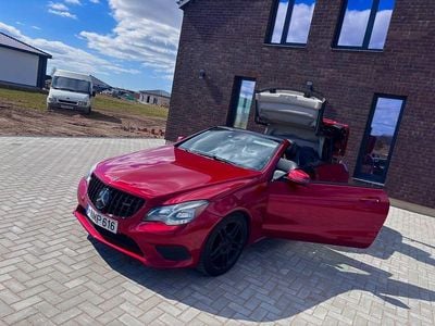 Usata Mercedes E350 306 CV (225 kW) 2015 Rosso Cabrio