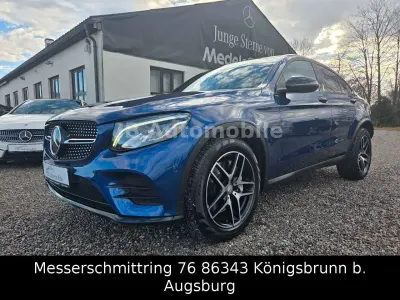 Gebraucht Mercedes GLC220 AMG line 170 PS (125 kW) 2016 Blau SUV