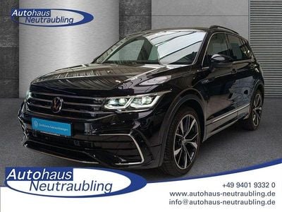 (schwarz) deep black perleffekt Gebraucht 2022 VW Tiguan R-line SUV | 33.490 € (Guter Preis)