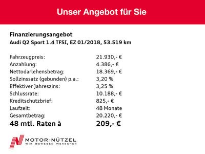 Gebraucht Audi Q2 Sport 150 PS (110 kW) 2018 Schwarz SUV