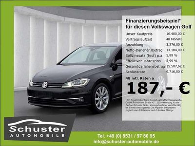 Usata VW Golf VII Highline 131 CV (96 kW) 2018 Nero Berlina