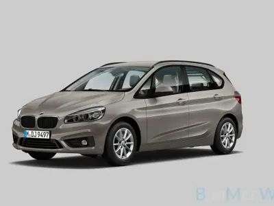 Gebraucht BMW 218 Sport Line 136 PS (100 kW) 2017 Silber Van / Kleinbus