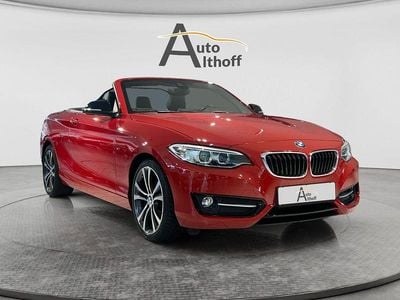 Gebraucht BMW 220 Sport Line 184 PS (135 kW) 2015 Rot Cabrio