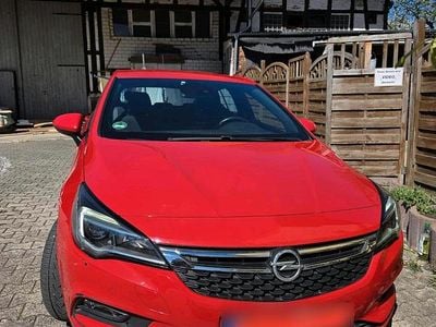 Brugt Opel Astra Dynamic 125 HK (91 kW) 2017 Rød Sedan