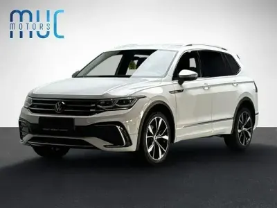 Gebraucht VW Tiguan Allspace R-line 200 PS (147 kW) 2022 Pure white SUV