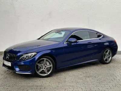 Gebraucht Mercedes C250 AMG line 211 PS (155 kW) 2016 Brillantblau Coupé