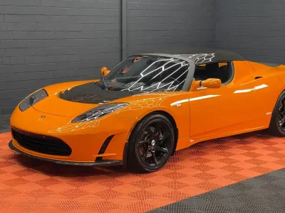 Gebraucht Tesla Roadster 214 kW (292 PS) 2011 Orange Cabrio