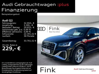 Gebraucht Audi Q2 S-Line 150 PS (110 kW) 2025 Schwarz SUV
