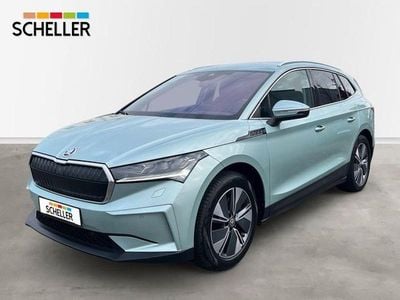 Gebraucht Skoda Enyaq iV Suite 150 kW (204 PS) 2021 Arctic silber metallic (metallic) SUV