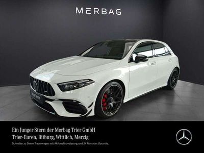 Gebraucht Mercedes A45 AMG AMG 421 PS (309 kW) 2023 Unilack polarweiß Limousine