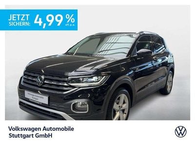 Usado VW T-Cross Style 110 CV (80 kW) 2023 Negro SUV