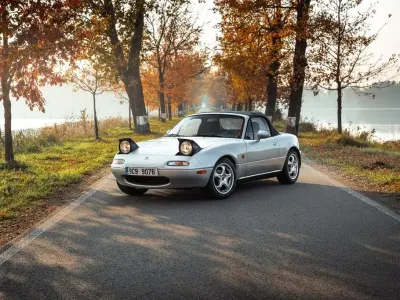 Gebraucht Mazda MX5 90 PS (66 kW) 1995 Silber Cabrio