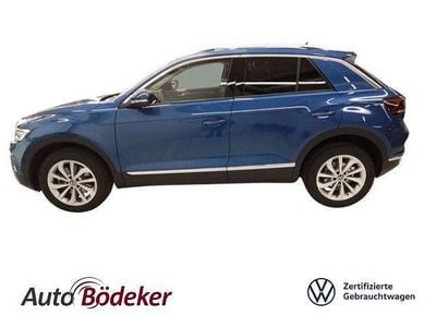Gebraucht VW T-Roc Style 150 PS (110 kW) 2025 Ravennablau (metallic) SUV
