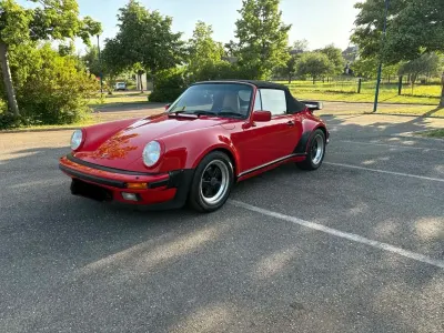 Gebraucht Porsche 911 218 PS (160 kW) 1987 Rot Cabrio
