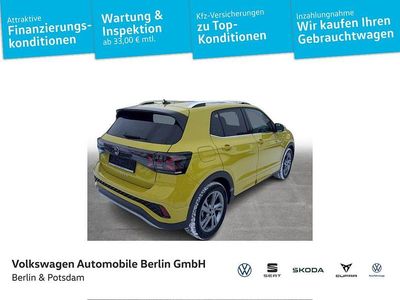 Gebraucht VW T-Cross R-line 150 PS (110 kW) 2024 Grape yellow SUV