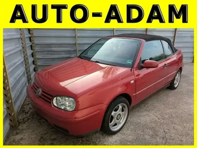 Używany VW Golf Highline 116 KM (85 kW) 2001 Czerwony Kabriolet