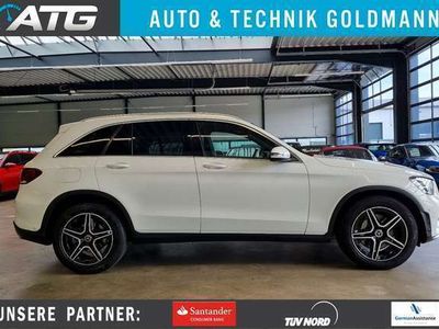 gebraucht Mercedes GLC220 d 4M AMG MBUX NAVI LED TEILLEDER TEMPOMAT