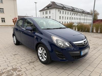Gebraucht Opel Corsa 95 PS (69 kW) 2014 Blau Kleinwagen