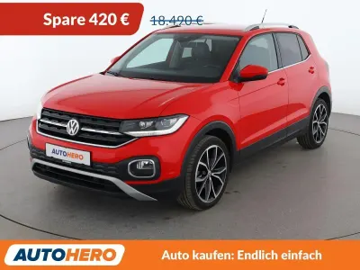 Używany VW T-Cross Style 116 KM (85 kW) 2019 Czerwony SUV