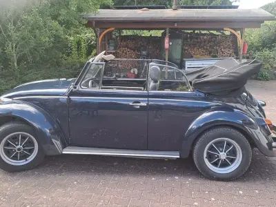 Gebraucht VW Käfer 68 PS (50 kW) 1972 Blau Cabrio