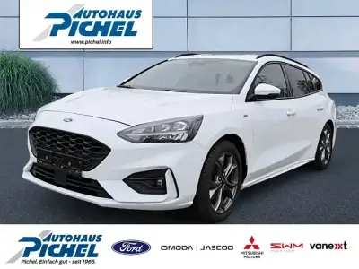 Gebraucht Ford Focus ST-Line 155 PS (114 kW) 2021 Weiß Kombi