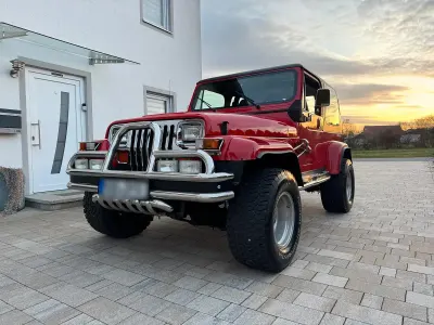 Gebraucht Jeep Wrangler 184 PS (135 kW) 1996 Rot SUV
