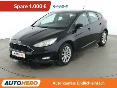 Gebraucht Ford Focus Trend 101 PS (74 kW) 2016 Schwarz Limousine