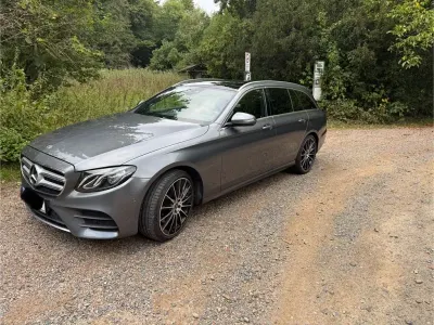 Używany Mercedes E400 AMG line 333 KM (244 kW) 2017 Szary Sedan/Limuzyna