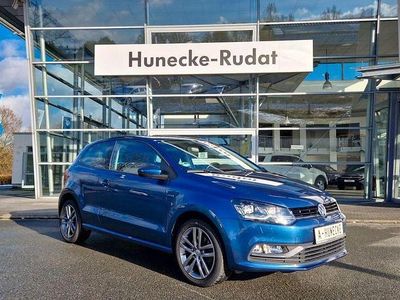Gebraucht VW Polo LOUNGE 110 PS (80 kW) 2015 Blau Limousine