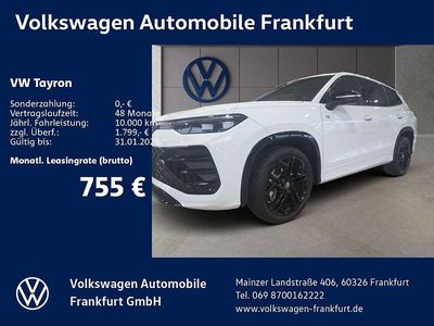 Neu VW Tayron R-line 193 PS (141 kW) 2025 Weiß SUV