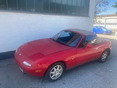 Gebraucht Mazda MX5 131 PS (96 kW) 1994 Rot Cabrio