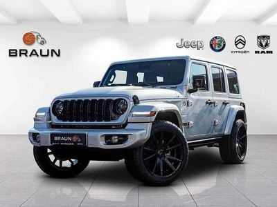 Second-hand Jeep Wrangler Sahara 272 CP (200 kW) 2024 Argintiu SUV