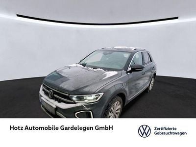 Gebraucht VW T-Roc Style 110 PS (80 kW) 2023 Indiumgrau metallic (metallic) SUV
