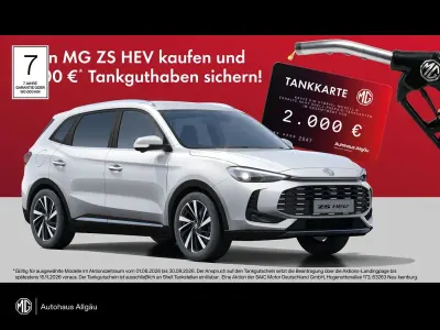 Neu MG ZS Luxury 197 PS (144 kW) 2026 Dover white SUV